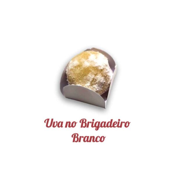 Uva no Brigadeiro Branco